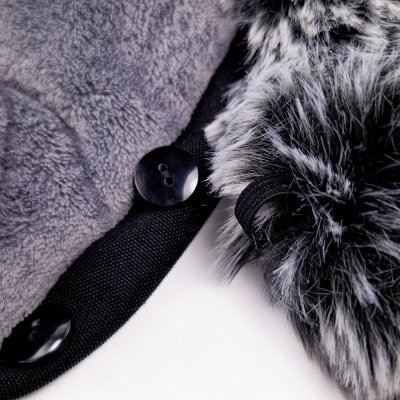 Saco de inverno DE LUXE de 5 pontos Outlast® - preto/cinza