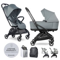 EASYWALKER Rockey S Smooth Grey Kombinált babakocsi
