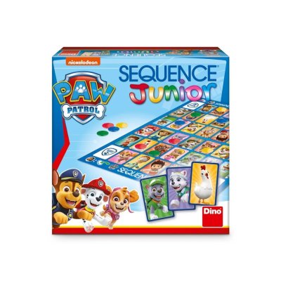 Dino Családi társasjáték Sequence Junior Mancs Őrjárat