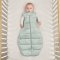 ERGOPOUCH Schlafsack Bio-Baumwolle Sheeting Salbei 2-4 Jahre, 2,5 Tog