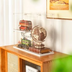 Puzzle 3D en bois RoboTime Globe et merveilles du monde