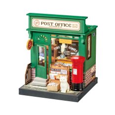 RoboTime 3D Holzpuzzle Miniatur Puppenhaus Post