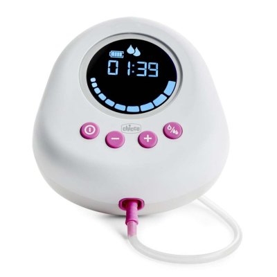 CHICCO Elektrisk bröstpump Singelrosa