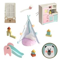 2Kids Toys Miniature Rainbow House