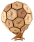 EscapeWelt Drewniana łamigłówka Quest Ball
