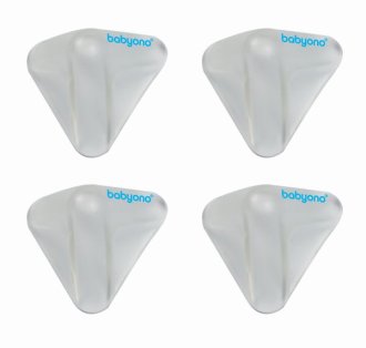 BABYONO Proteção de canto de mesa, 4 peças