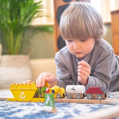 Bigjigs Rail Kontener do recyklingu