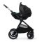 KINDERKRAFT Kombinirani voziček Nea 2 2v1 Platinum Grey