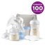 Philips AVENT Kézi mellszívó, indítókészlet + Anyatejes zacskók 180 ml, 25 db