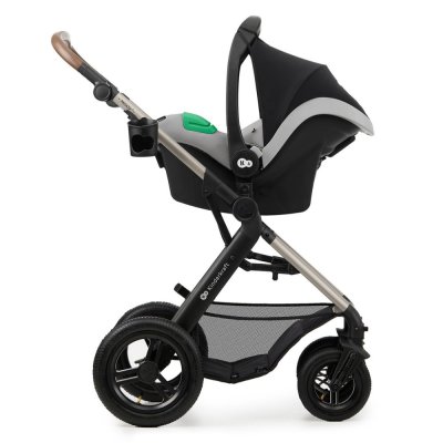 KINDERKRAFT Kombikinderwagen Moov 2 Air 3in1 Moonlight Grey