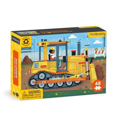 Mudpuppy Puzzle Buldožer 48 dijelova
