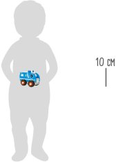 small foot Houten Politieauto