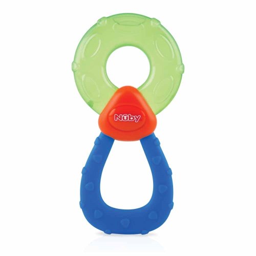 NUBY Teether cooling with distilled water 3m + green-blue