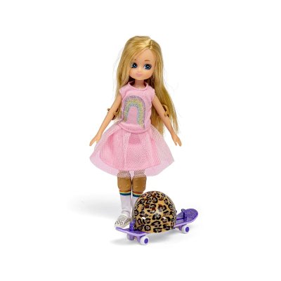 Păpușa Lottie skateboarder