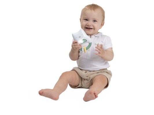 CHICCO Grzechotka i lampka nocna Sówka 2w1 0m+