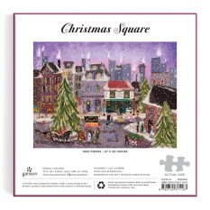 Puzzle Galison Świąteczny Rynek 1000 elementów