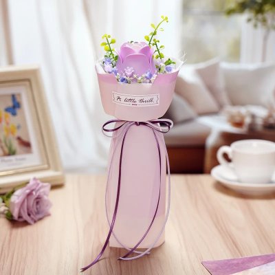 RoboTime 3D Puzzle Violette Rose