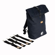 Monkey Mum® Mochila de sarga integrada para portabebés Carrie - Noche de plata