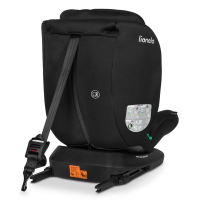 LIONELO Bilbarnstol Bastiaan i-Size (40-150 cm) Black Carbon