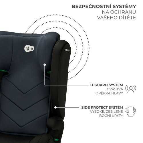 KINDERKRAFT Car seat i-Spark i-Size 100-150 cm Black