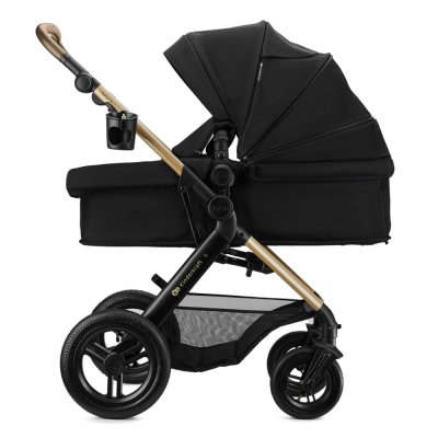 KINDERKRAFT Kombikinderwagen 3-in-1 Moov 2 XL Air Black