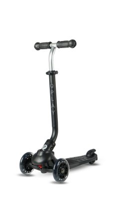 Hulajnoga QPLAY Sema Pro Black, 5 w 1, z kółkami LED, wiek 1-6 lat