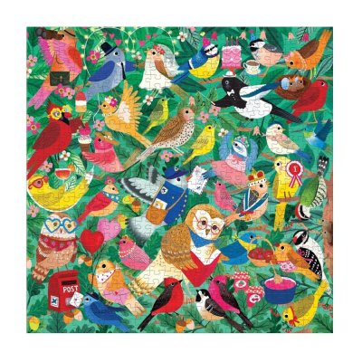 Mudpuppy Puzzle Mondo degli uccelli 500 pezzi