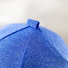 Čiapka tenká Outlast® - modrý melír