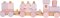 small foot Aufsteck-Holzzug rosa