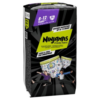 NINJAMAS Pyjamahose Raumschiffe, 9 Stück, 8 Jahre, 27kg-43kg