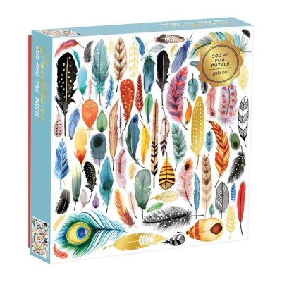 Galison Puzzle Federn 500 Teile