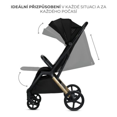 KINDERKRAFT Cărucior sport Loom Black
