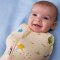 ERGOPOUCH Arrullo y saco de dormir 2 en 1 Cocoon Birthday Blobs 3-6 m, 6-8 kg, 1 tog