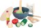 small foot Set de ensalada con verduras para cortar Fresh