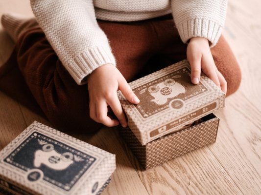 Wooden Story Liten anka