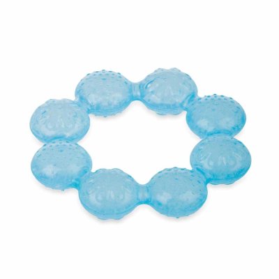 NUBY Kühlender Beißring IcyBite 3m + blau
