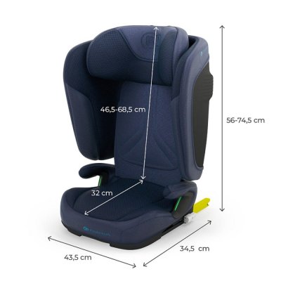 KINDERKRAFT Foldable Car Seat Unity 2 I-Size (100-150 cm) Navy