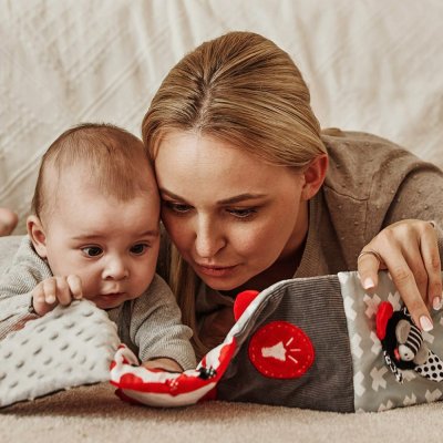 CANPOL BABIES Kontrast-Lehrbuch SENSORISCH