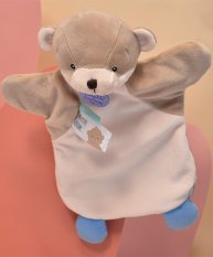 Doudou Plüss kesztyűbáb vidra kölyök 25 cm