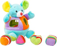 small foot Șoricel de pluș cu inserții