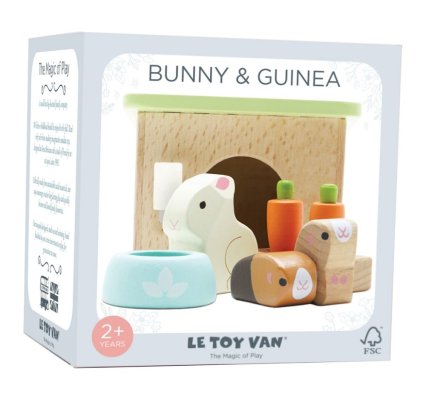 Le Toy Van Set Kaninchen und Meerschweinchen
