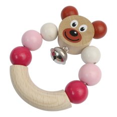 Detoa Chocalho Urso rosa