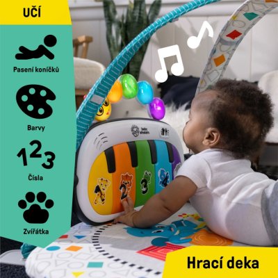 BABY EINSTEIN Berço com parque infantil e piano 3 em 1 Kick & Snooze™ 0m+