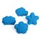 Bigjigs Toys Silikonowe foremki niebieskie Ocean