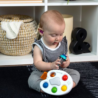 BABY EINSTEIN Sensorisches Musikspielzeug Color Palette Popper 6-36m