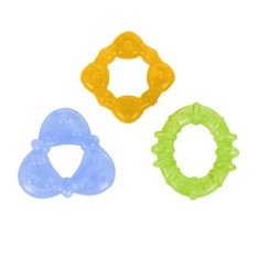 BRIGHT STARTS Water filled teether - 3 shapes, 3m+