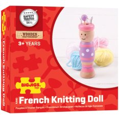 Bigjigs Toys Stickningsdocka