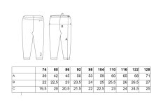 Leginsy Outlast® Skid - szary melanż