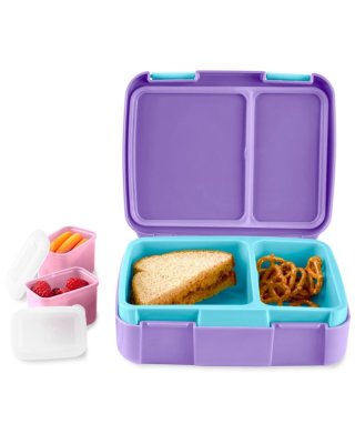 SKIP HOP Zoo Narwhal Bento Lunchbox 3jr+