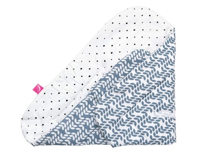 Swaddle MOTHERHOOD com reforço de coco Blue Classics novo 75x75 cm